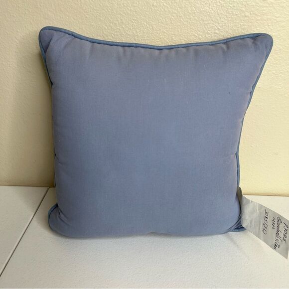 Vintage Bunny Rabbit Tapestry Pillow Simply Country Garden Visitors Cottagecore - Picture 6 of 10